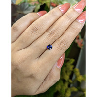 1.12 Ct. Blue Sapphire from Ceylon (Sri Lanka) Life Style