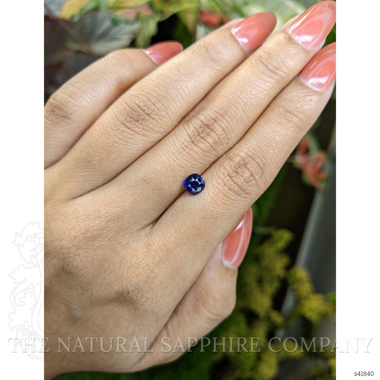 1.12 Ct. Blue Sapphire from Ceylon (Sri Lanka)
