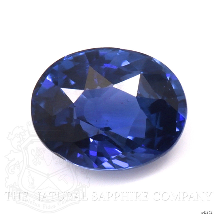 2.46 Ct. Blue Sapphire from Ceylon (Sri Lanka)
