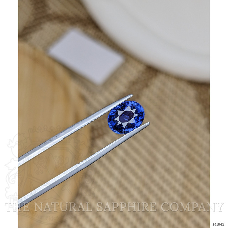 2.46 Ct. Blue Sapphire from Ceylon (Sri Lanka)
