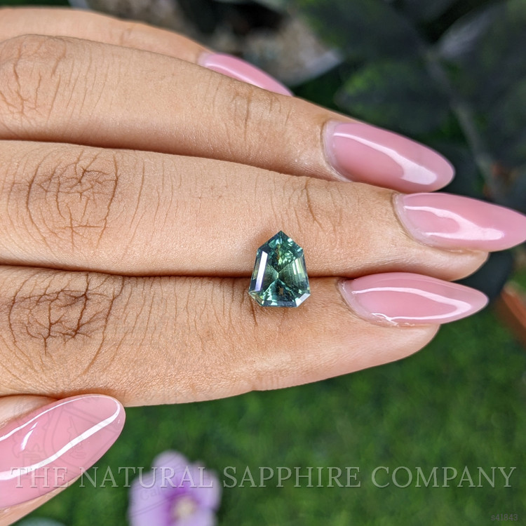 2.07 Ct. Yellowish Green Sapphire from Madagascar