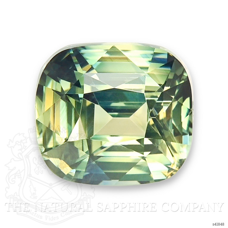 3.01 Ct. Yellowish Green Sapphire from Madagascar