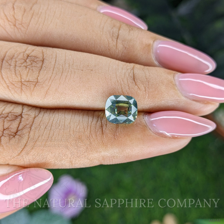3.01 Ct. Yellowish Green Sapphire from Madagascar