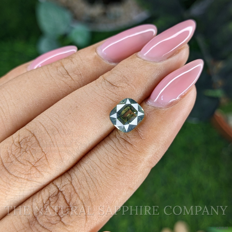 3.01 Ct. Yellowish Green Sapphire from Madagascar