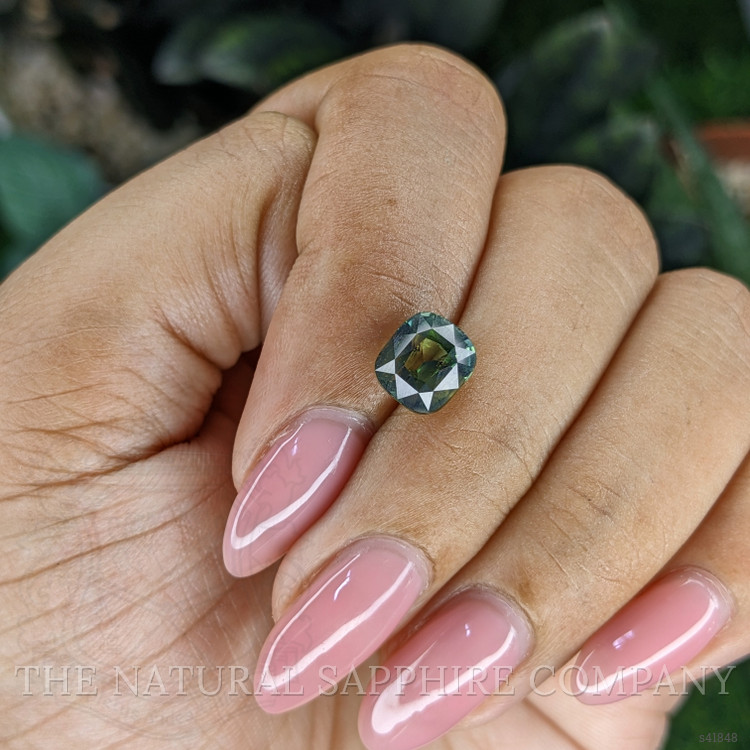 3.01 Ct. Yellowish Green Sapphire from Madagascar