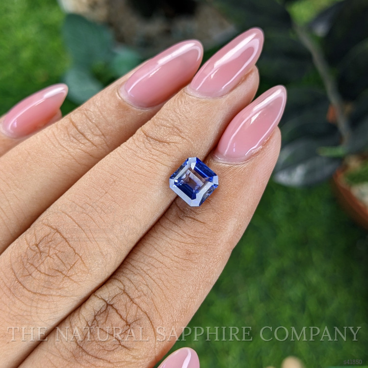2.05 Ct. Bi Color / Parti Sapphire from Ceylon (Sri Lanka)