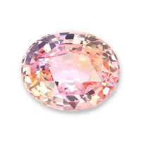 2.09 Ct. Peach Sapphire from Ceylon (Sri Lanka) Video