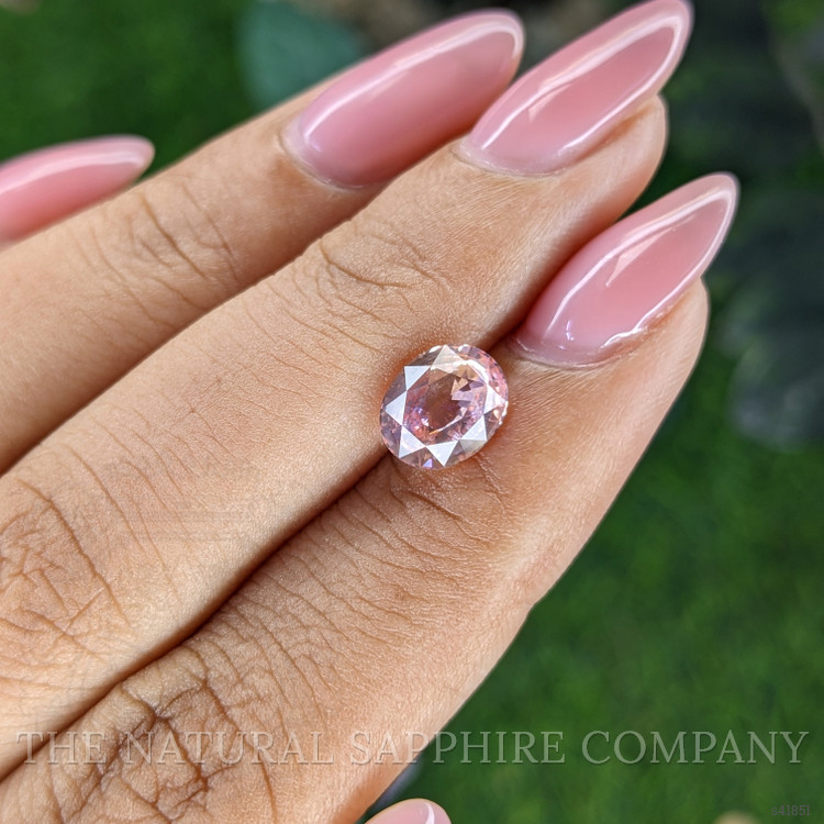 2.09 Ct. Peach Sapphire from Ceylon (Sri Lanka)