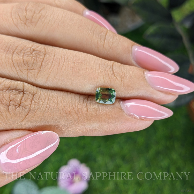 1.01 Ct. Yellowish Green Sapphire from Madagascar