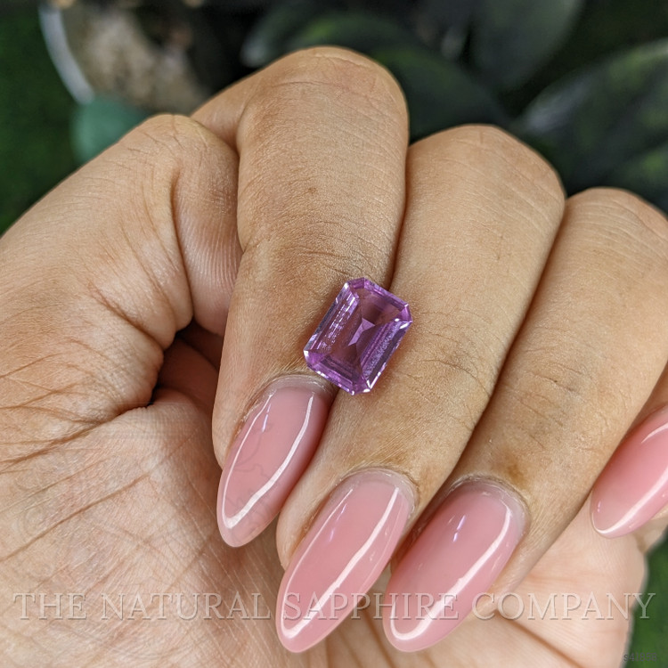 2.54 Ct. Pinkish Purple Sapphire from Madagascar