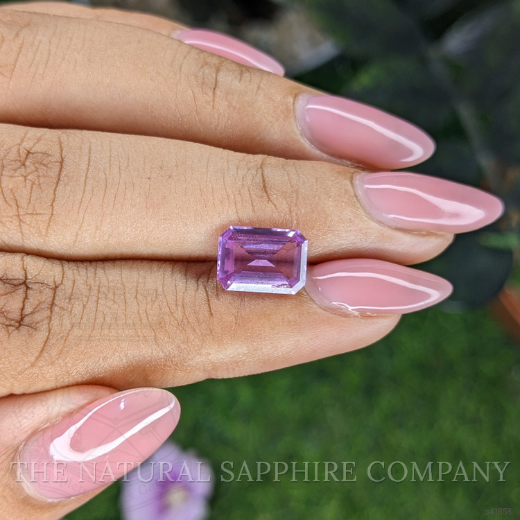 2.54 Ct. Pinkish Purple Sapphire from Madagascar