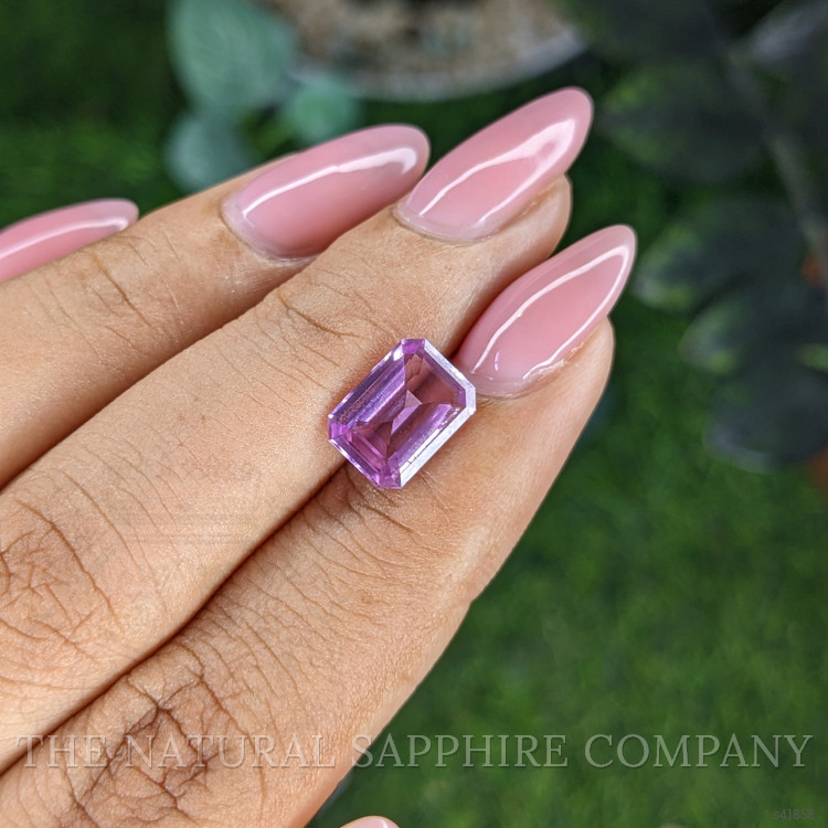 2.54 Ct. Pinkish Purple Sapphire from Madagascar