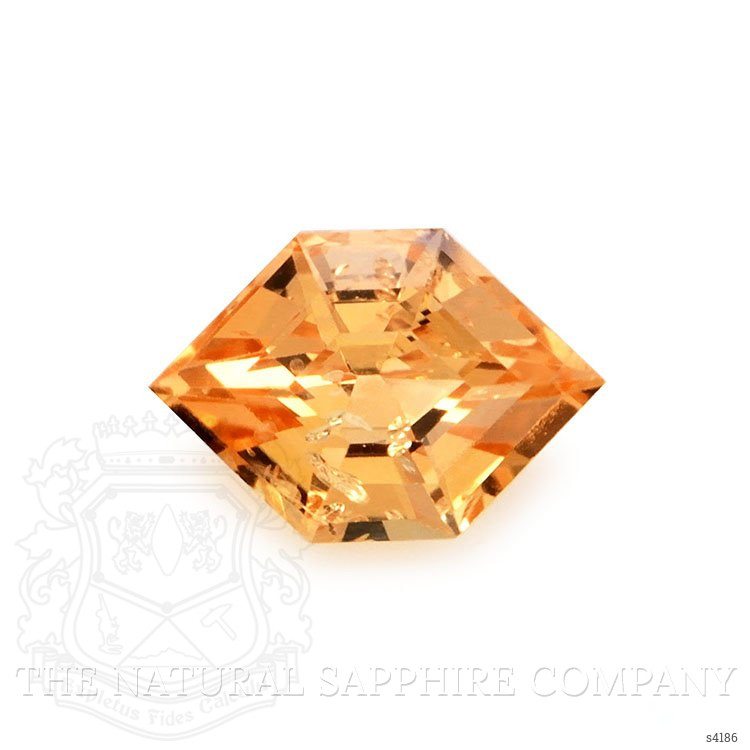 0.54 Ct. Peach Sapphire from Ceylon (Sri Lanka)