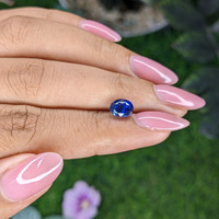1.53 Ct. Blue Sapphire from Ceylon (Sri Lanka) Life Style