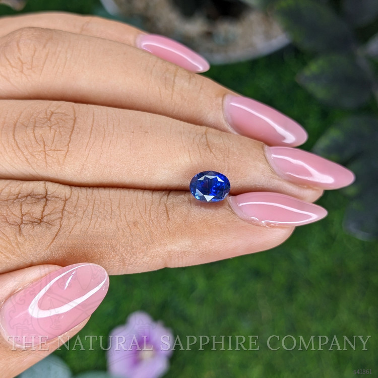 1.53 Ct. Blue Sapphire from Ceylon (Sri Lanka)