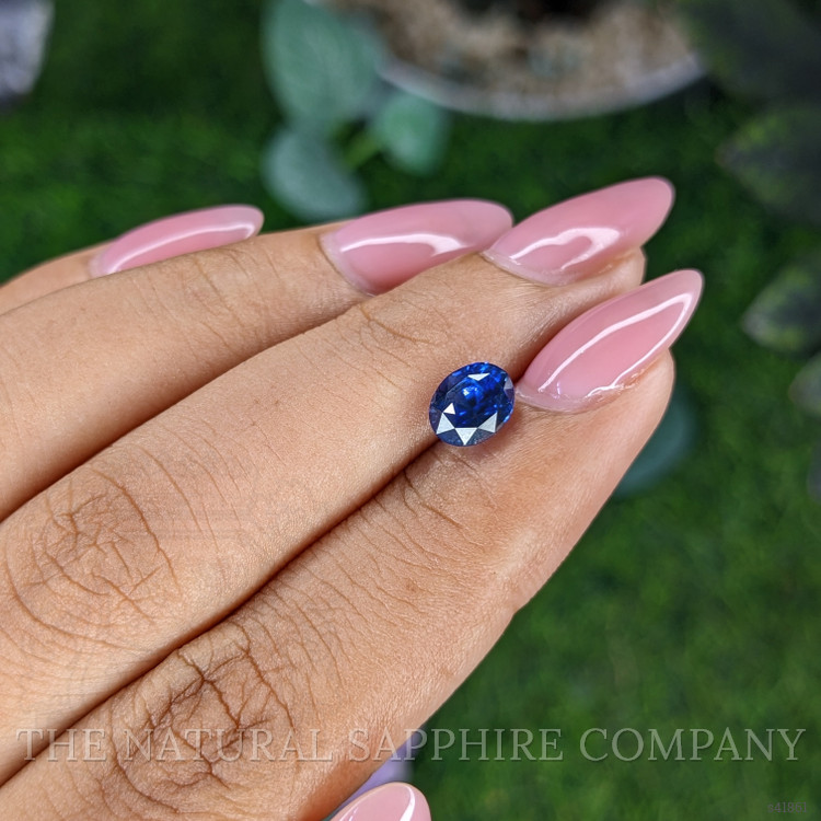 1.53 Ct. Blue Sapphire from Ceylon (Sri Lanka)