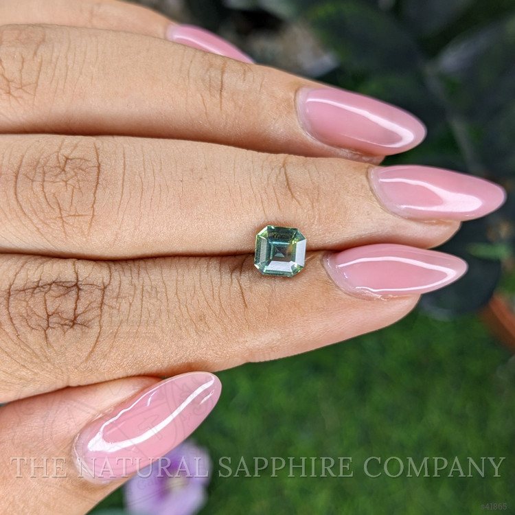 1.05 Ct. Yellowish Green Sapphire from Madagascar