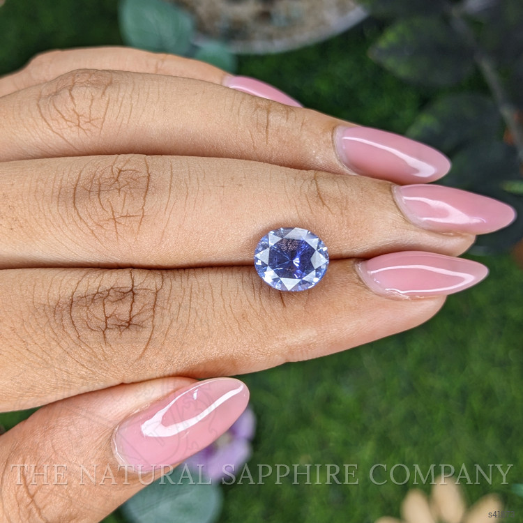 4.05 Ct. Violet Sapphire from Ceylon (Sri Lanka)