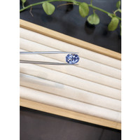 10.65 Ct. Blue Sapphire from Ceylon (Sri Lanka) Life Style