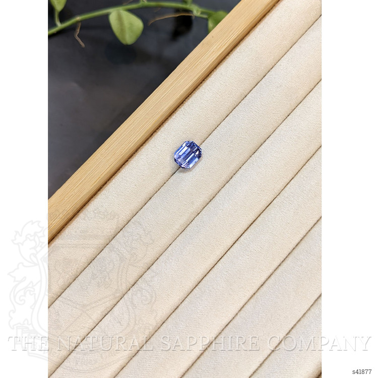 4.98 Ct. Violet Sapphire from Ceylon (Sri Lanka)