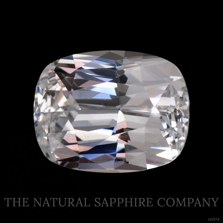 7.42 Ct. White Sapphire from Ceylon (Sri Lanka)