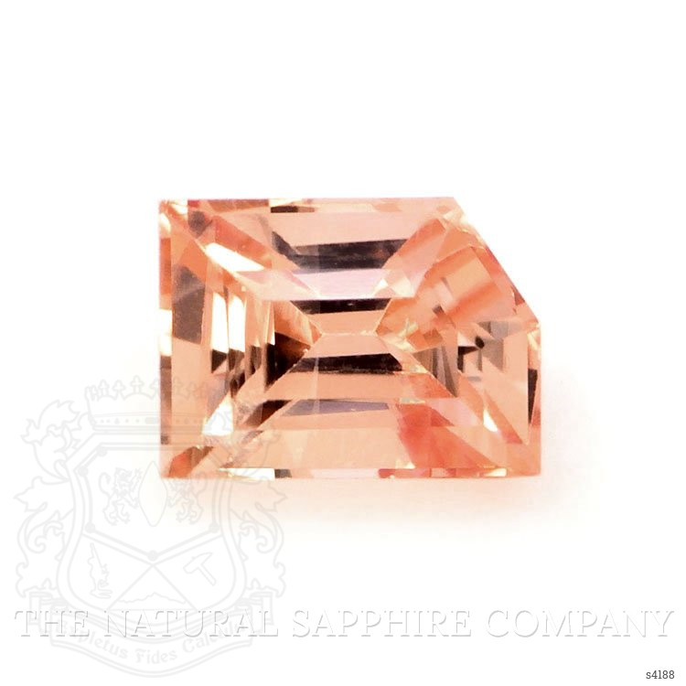 0.54 Ct. Padparadscha Sapphire from Ceylon (Sri Lanka)