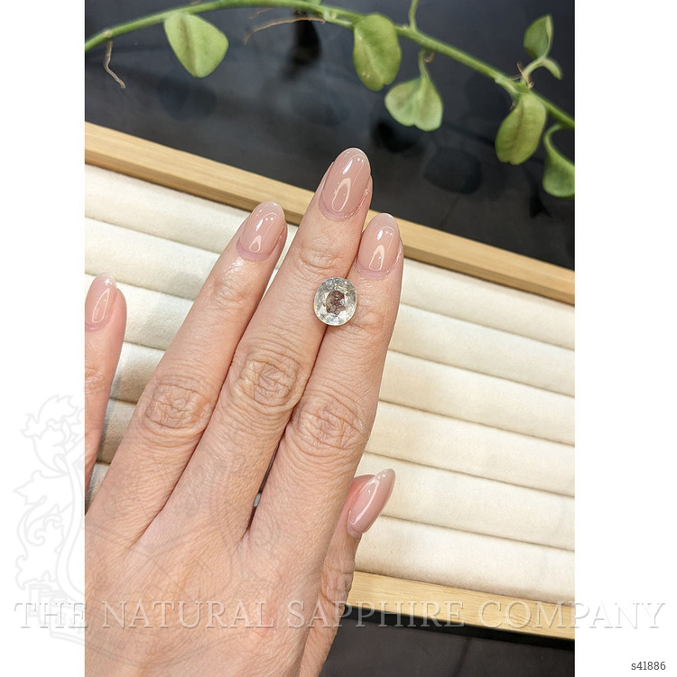 4.86 Ct. Grey Sapphire from Madagascar