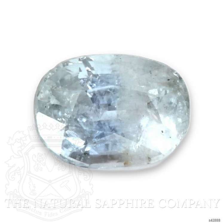 1.09 Ct. Bluish Grey Sapphire from Burma (Myanmar)