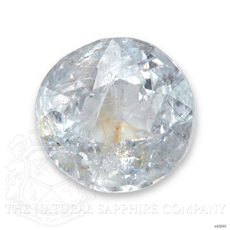 2.13 Ct. Bluish Grey Sapphire from Burma (Myanmar)