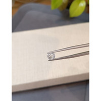 0.80 Ct. White Sapphire from Burma (Myanmar) Life Style