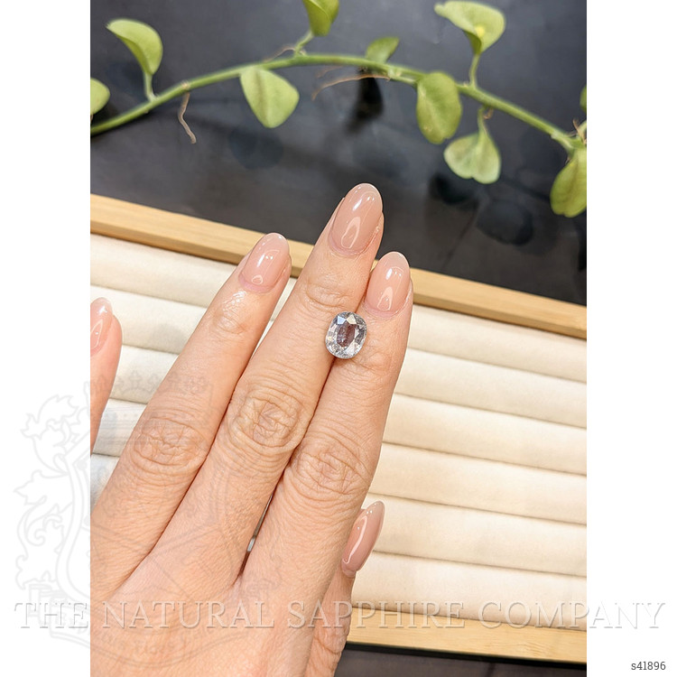 3.88 Ct. Grey Sapphire from Madagascar