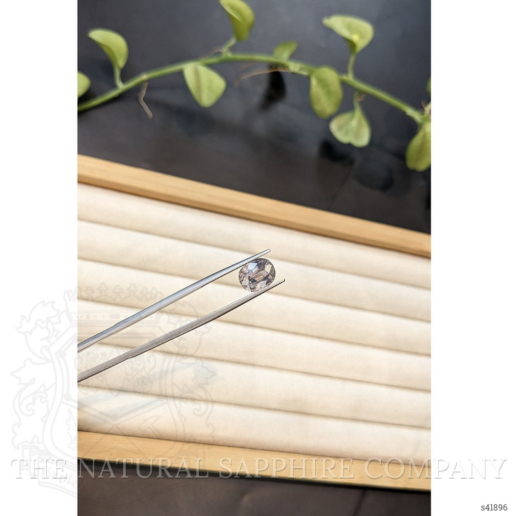 3.88 Ct. Grey Sapphire from Madagascar