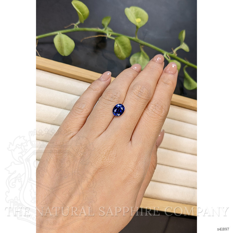 2.69 Ct. Blue Sapphire from Ceylon (Sri Lanka)