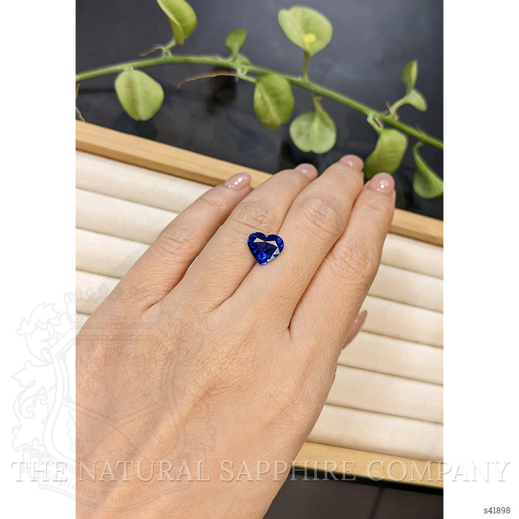 3.03 Ct. Blue Sapphire from Ceylon (Sri Lanka)