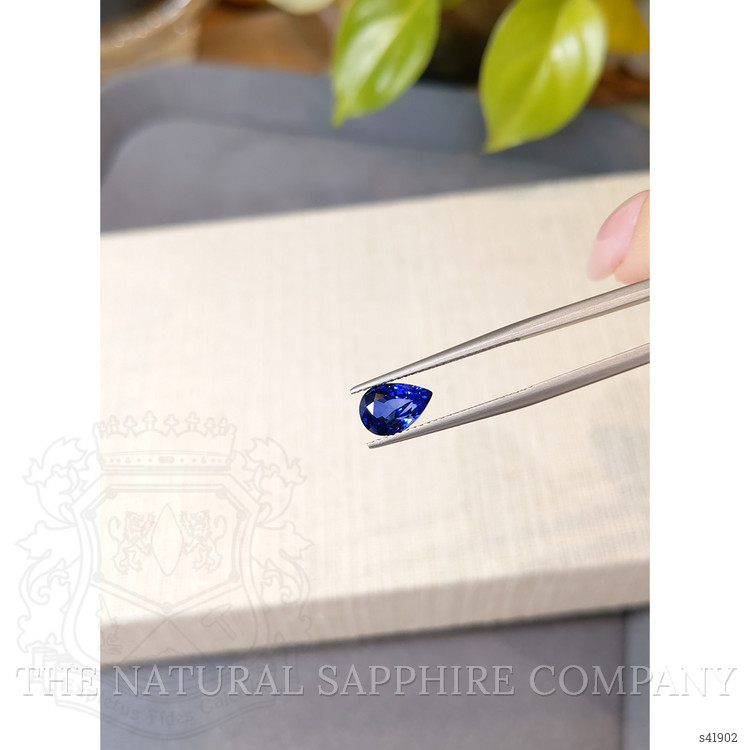 2.02 Ct. Blue Sapphire from Ceylon (Sri Lanka)