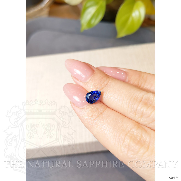 2.02 Ct. Blue Sapphire from Ceylon (Sri Lanka)