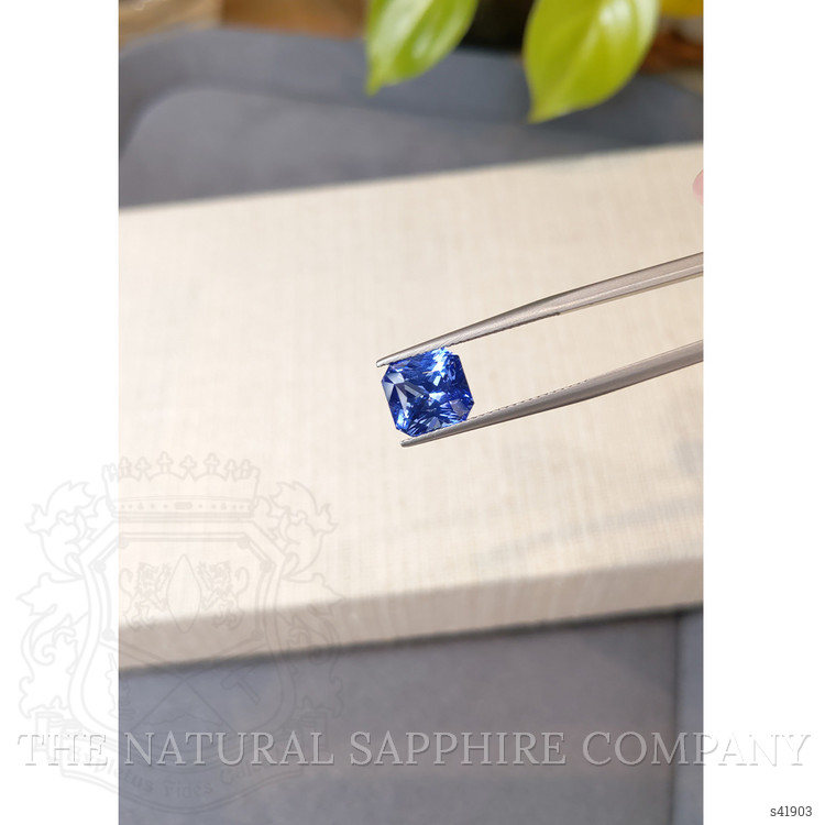 4.06 Ct. Blue Sapphire from Ceylon (Sri Lanka)