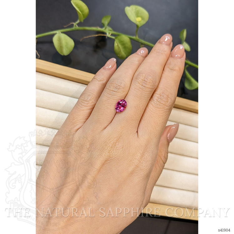2.54 Ct. Purplish Pink Sapphire from Ceylon (Sri Lanka)