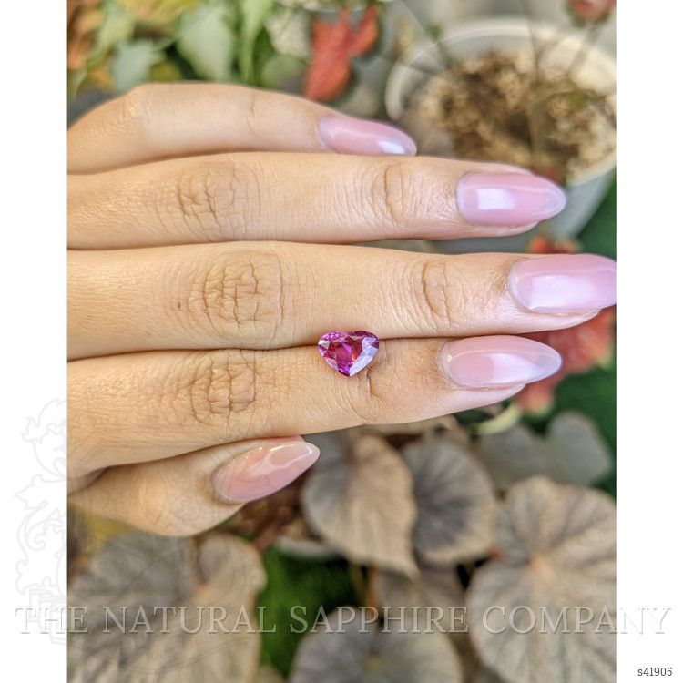 2.02 Ct. Purplish Pink Sapphire from Ceylon (Sri Lanka)