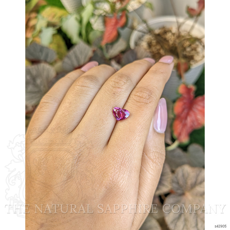 2.02 Ct. Purplish Pink Sapphire from Ceylon (Sri Lanka)