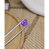 1.54 Ct. Pinkish Purple Sapphire from Ceylon (Sri Lanka) Life Style