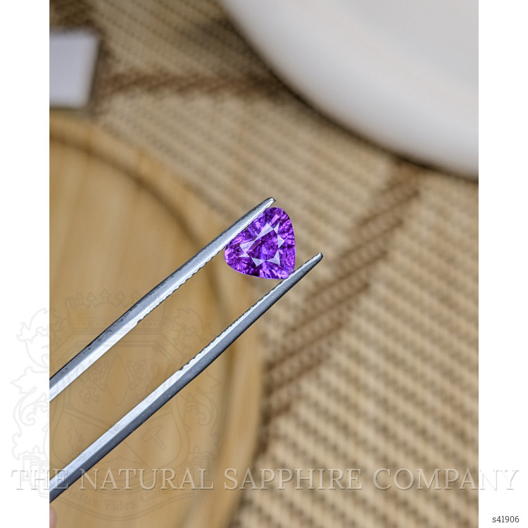 1.54 Ct. Pinkish Purple Sapphire from Ceylon (Sri Lanka)