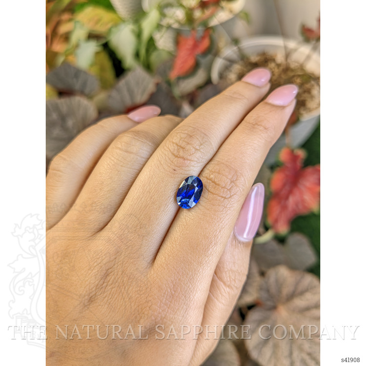 2.54 Ct. Blue Sapphire from Ceylon (Sri Lanka)