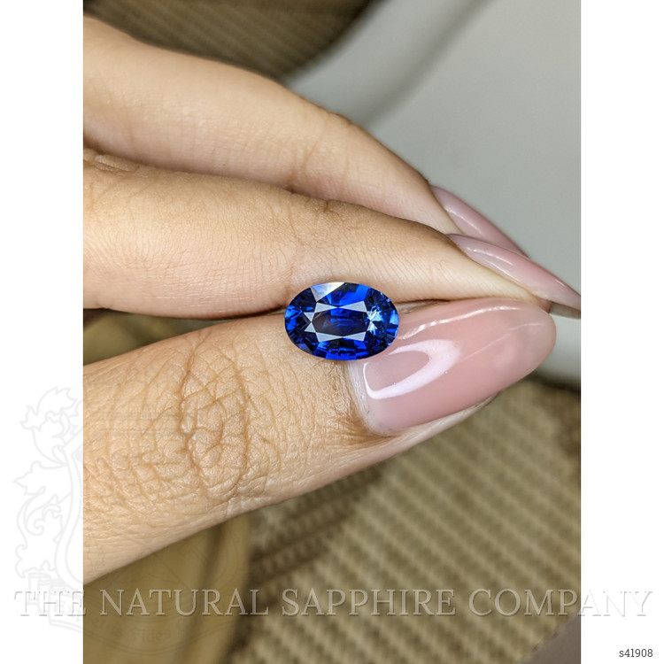 2.54 Ct. Blue Sapphire from Ceylon (Sri Lanka)