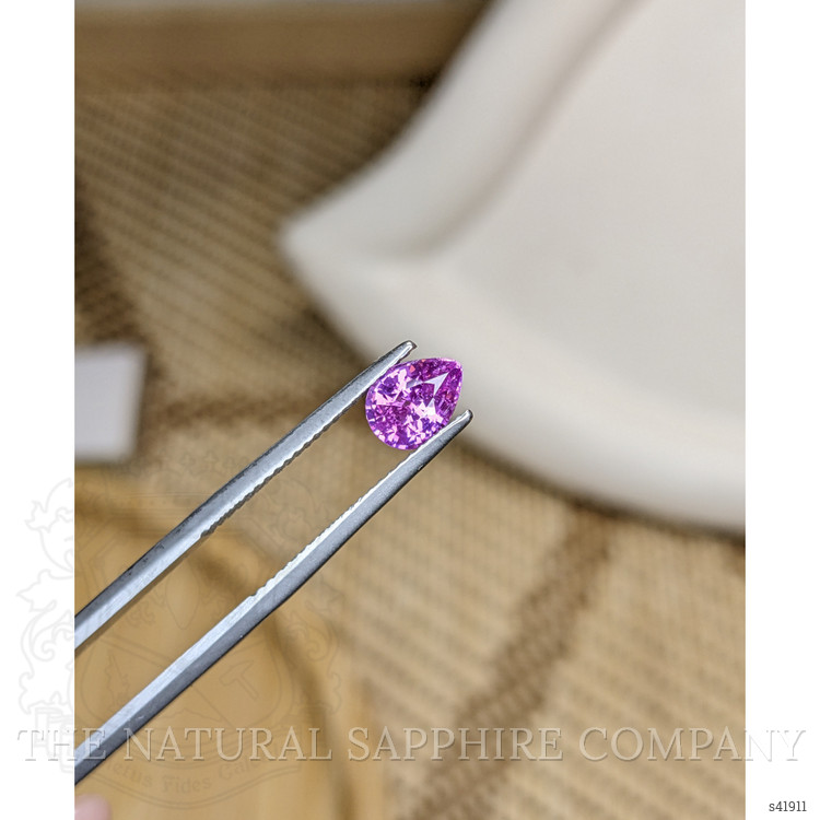 1.04 Ct. Pinkish Purple Sapphire from Ceylon (Sri Lanka)