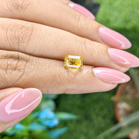 2.19 Ct. Yellow Sapphire from Ceylon (Sri Lanka) Life Style