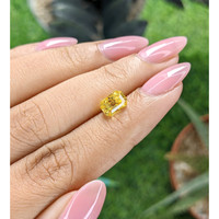 2.19 Ct. Yellow Sapphire from Ceylon (Sri Lanka) Life Style