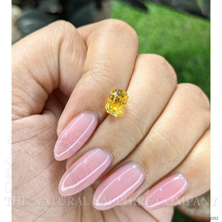 2.19 Ct. Yellow Sapphire from Ceylon (Sri Lanka)