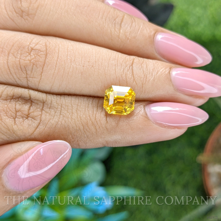 3.10 Ct. Yellow Sapphire from Ceylon (Sri Lanka)