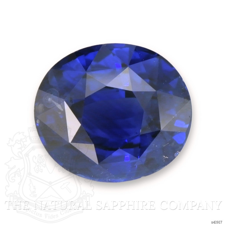 4.18 Ct. Blue Sapphire from Ceylon (Sri Lanka)